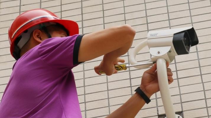 高清監控系統安裝公司簡述車輛定位一般是基于視頻監控系統